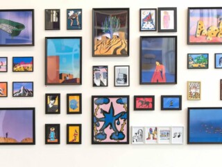 6Plus qu’une semaine pour venir voir mes dessins à la Théorie des Espaces Courbes à Voiron